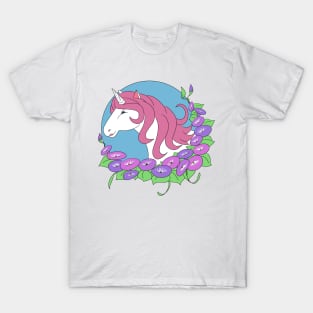 Unicorn and Morning Glory T-Shirt